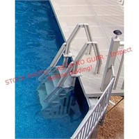 Vinyl Works Adjustable 24" In-Pool Step Ladder