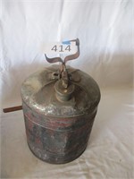Large Vintage Gas Can, 17"