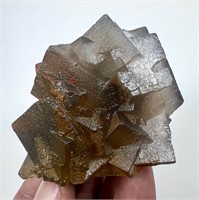 110 Gm Superb Glassy Cubic Fluorite Specimen