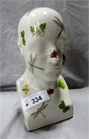 Decorative Ceramic Bust - 10"