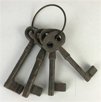 Metal Decorative Skeleton Keys