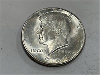 90% Silver 1964  BU Kennedy Half Dollar