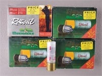 4 Boxes 24g 2 & 3/4" Mag Load Shotgun Shells