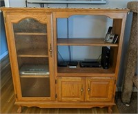 Oak Entertainment Center