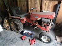 Simplicity 725 Tractor w/Snow Blower