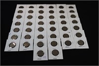 Lot - 44 Liberty 'V' Nickels