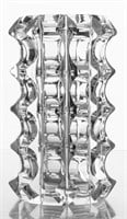 Rosenthal Cylindrical Cut Crystal Vase