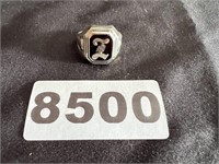 Marked 10k Monogrammed Ring