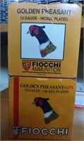 2 boxes of Fiocchi Golden Pheasant 12 ga Shells