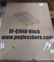 New Folding Queen Black Bed Frame