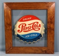 Double Sided Pepsi Cola Advertising Window