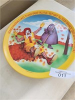 1977 McDonalds plate