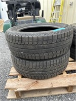 (2) Michelin Snow Tires 235/60R18