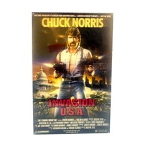 Invasion USA Movie poster tin, 8x12, come in