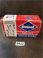 Match Books King size diamond Presidential
