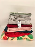Miscellaneous blankets and cloths