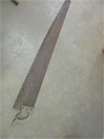 ANTIQUE ONE PERSON LOG SAW