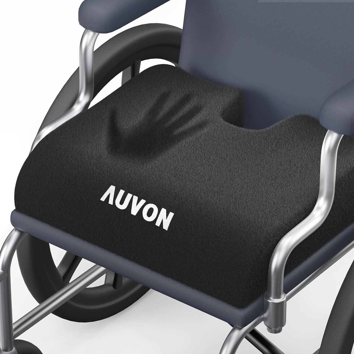 AUVON Wheelchair Seat Cushions (18x16x3)