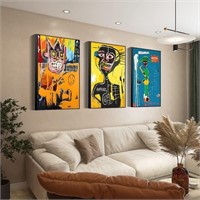 B3993  Modern Abstract Canvas Wall Art 20" X 28" (