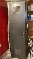 Metal storage cabinet