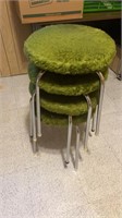 4 stacking stools