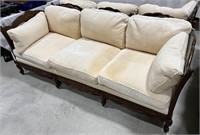 French Ladderback Provincial Style Sofa
