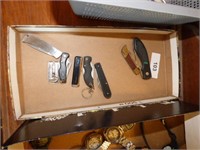 7 ASSORTED POCKET KNIVES