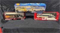 3 - Die Cast Semis - NASCAR, Shell and Racing