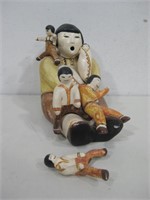 6" Ceramic Story Teller See Info