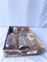 Box of Bottles, Pepsi Glass, and Insulator