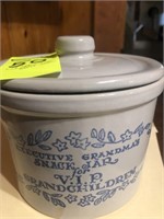 Grandma's Snack Jar For VIP Grandchildren
