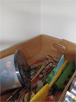 Box Lot of Various Tools and Tool Related Items-
