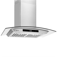 30in Empava 400 CFM Range Hood Convertible Wall Mo