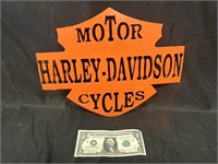 Harley Davidson Steel Plasma Cut Decor