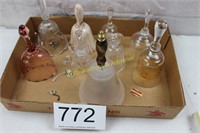 Box of Misc. Glass Bells