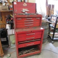 2PC ROLLAWAY TOOLCHEST & CONTENTS
