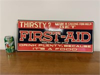 FIRST AID SIGN