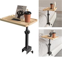 Wooden Bed Shelf with Height Adjustable