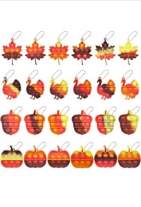 (New) Fall Party Favors Thanksgiving Toys, 24 Pcs