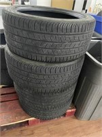 Qty (4) Continental Tires 255/40 R19