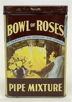 Bowl of Roses Pipe Mixture Pocket Tobacco Tin