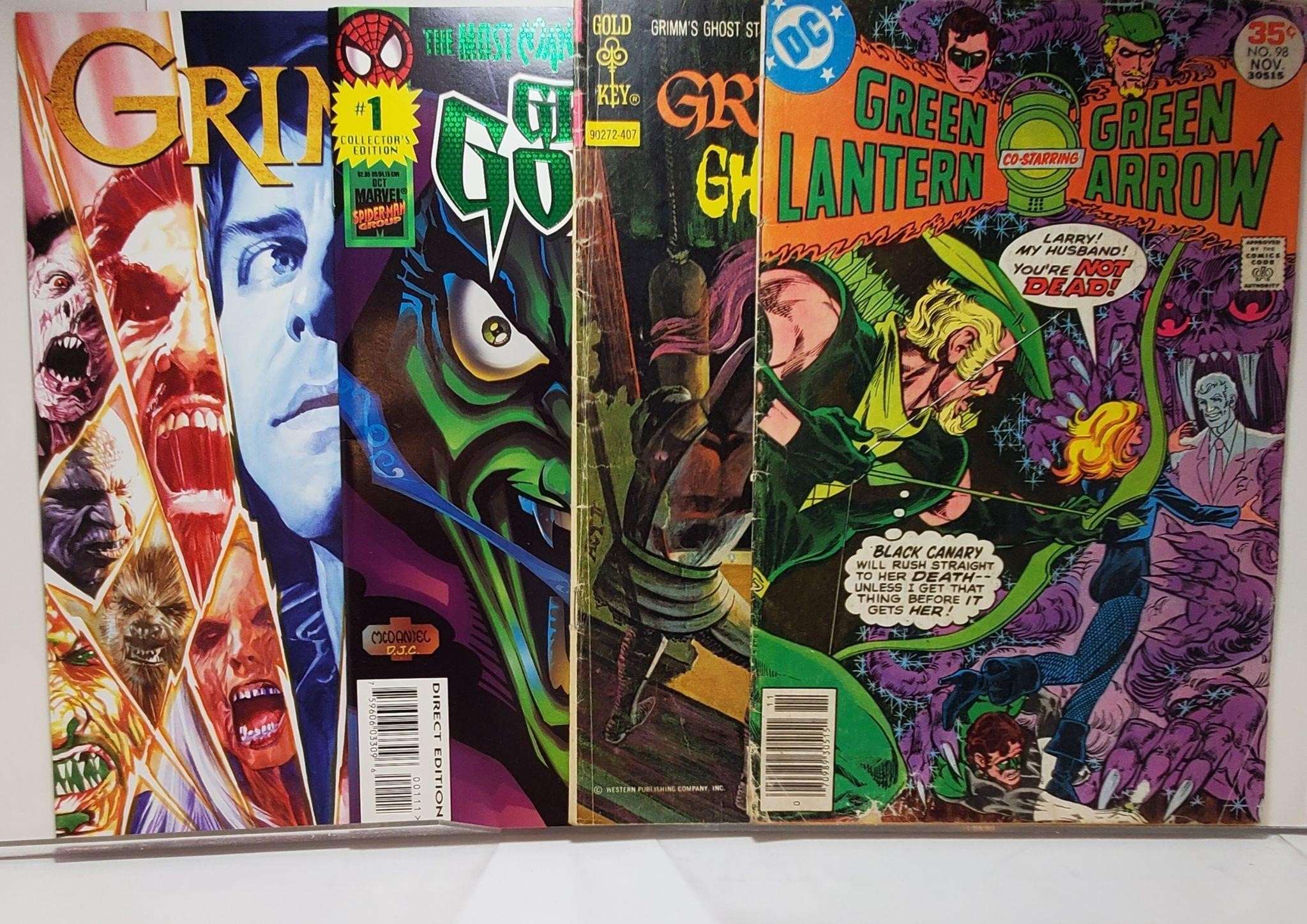 Comics - Grimm, Green Lantern & Green Goblin
