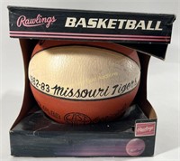 1982-83 Rawlings Missouri Tigers Signed Basketball