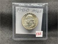 1941D WASHINGON QUARTER