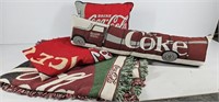 Coca-Cola Blankets, Throws & Pillows