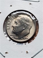 BU 1968-D Roosevelt Dime