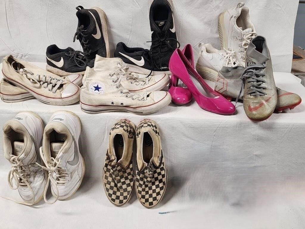 Lot of Shoes - Nike, Converse Shoes, SOCCER SHOES