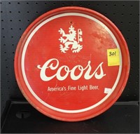 Vintage Coors Beer Tray