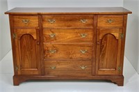 Clore sideboard, walnut, 3 drawers over 3 drawers