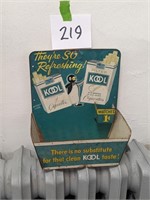 Vintage Kool Cigarettes Display